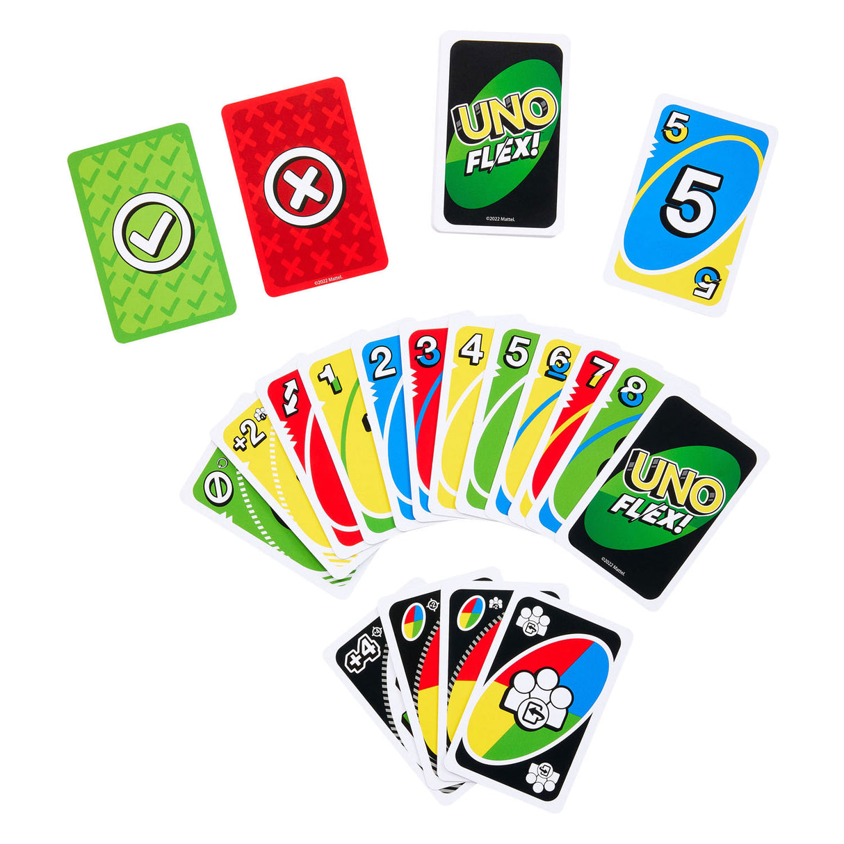 Mattel uno flex kaartspel