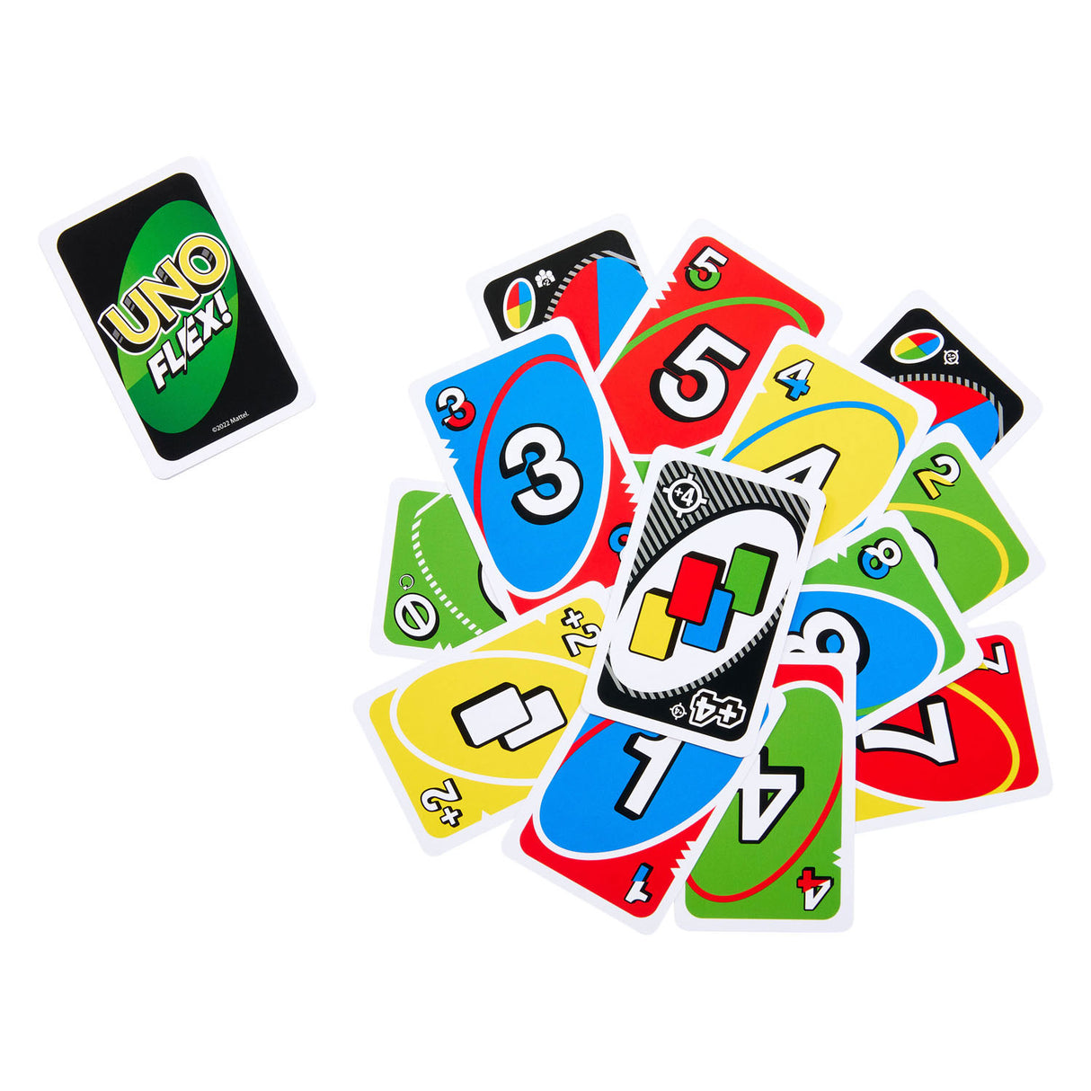 Juego de cartas de Mattel Uno Flex