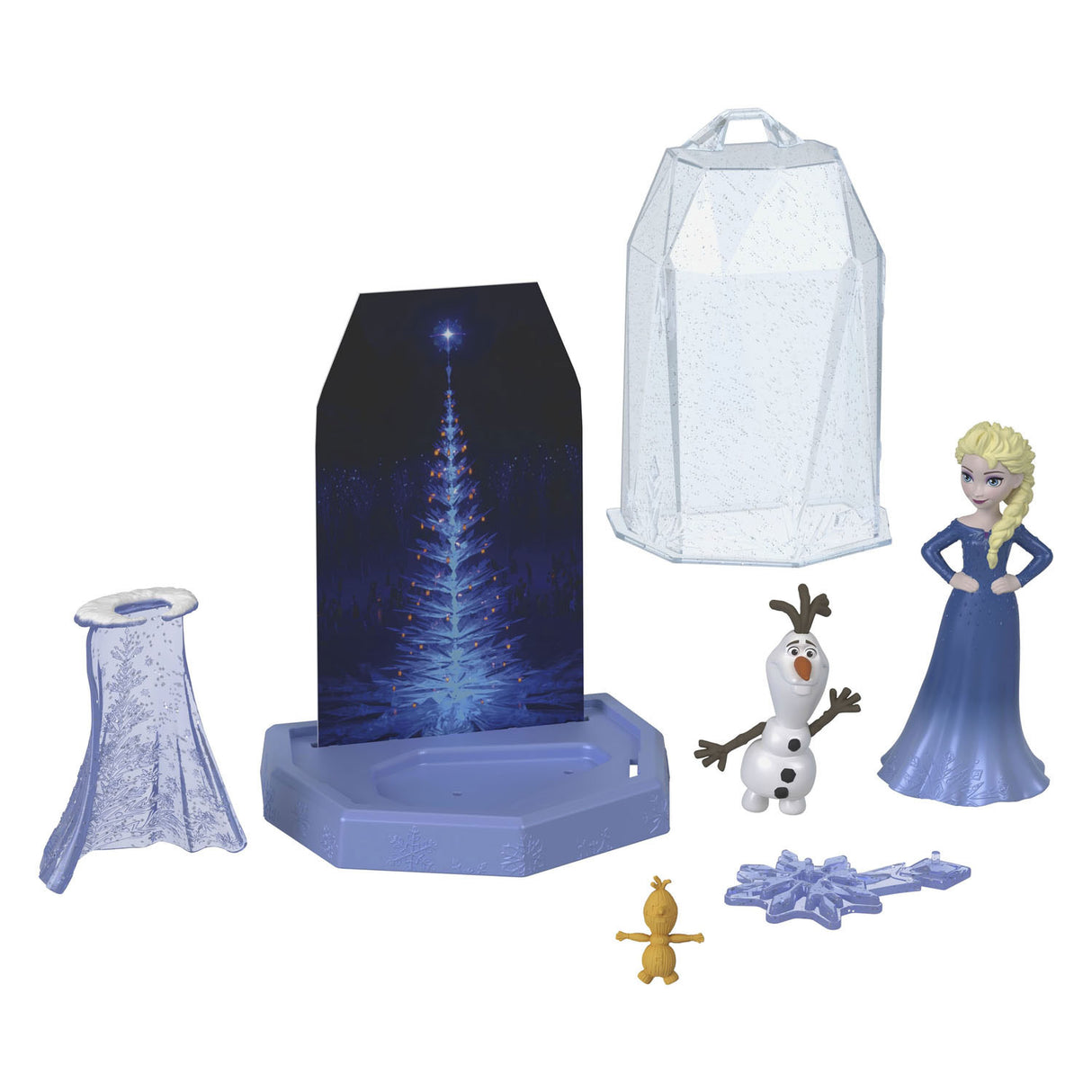 Mattel frozen ice reveal modepop elsa en olaf