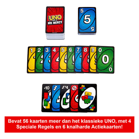Uno zeigt ihnen keine Gnade – Kartenspiel