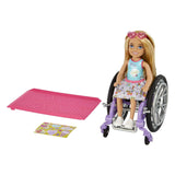 Mattel Chelsea Wheelchair Fashion Doll Blond