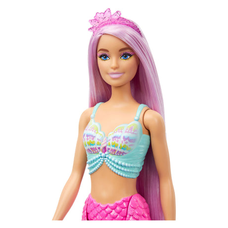 Barbie Meerjungfrau rosa langes Haar