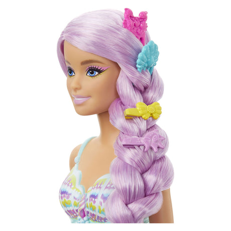 Barbie Meerjungfrau rosa langes Haar