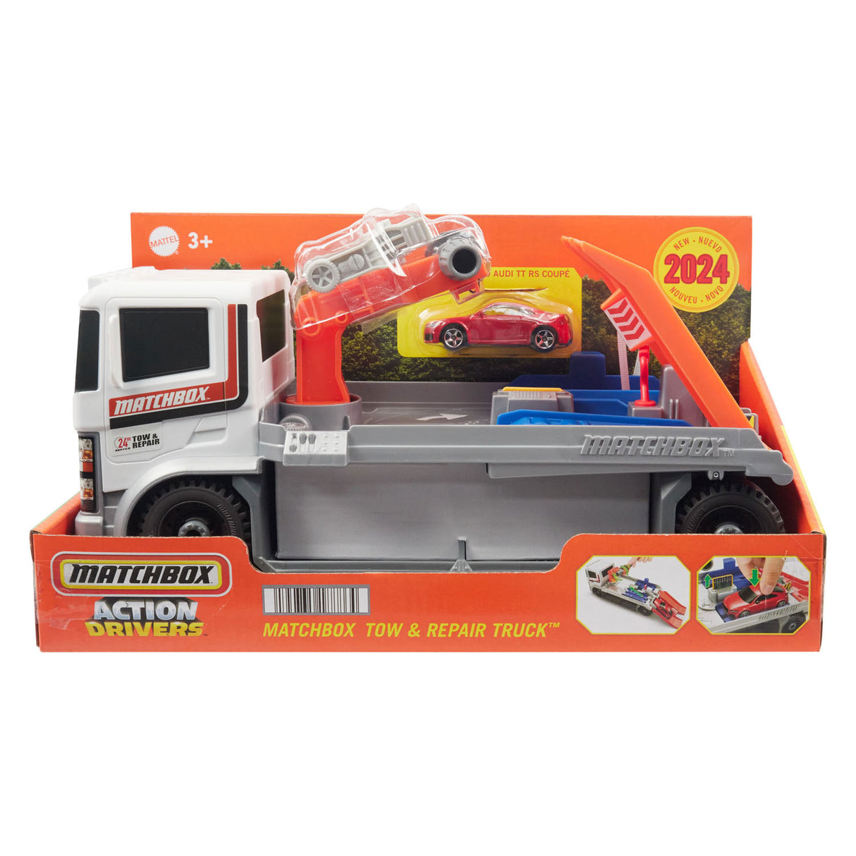 Mattel Matchbox Reperatie und Takelwagen