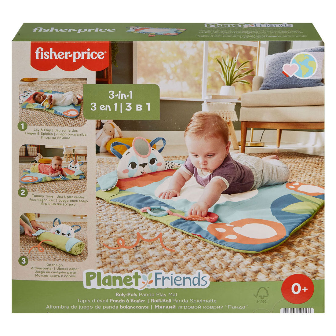 Fisher price panada rol en speelmat