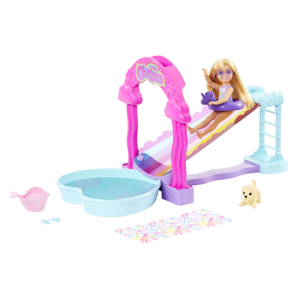 Mattel Chelsea Agua de agua Juego de juegos