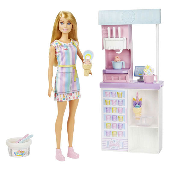 Mattel Glace Stall Store Spill Set