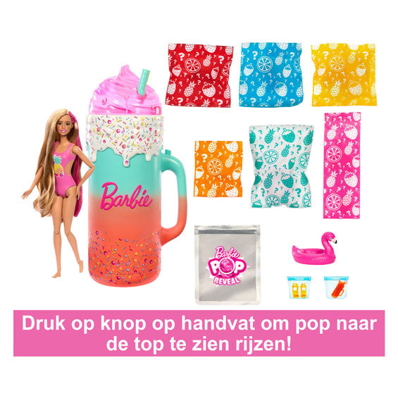 Mattel barbie modepop reveal rise and surprise cadeauset