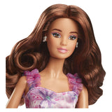 Mattel Signature Puppe mit blonden Haaren und Schwarz -Weiß -Abend