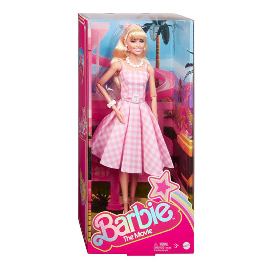 Mattel la película Pink Gingham Dress Fashion Pop