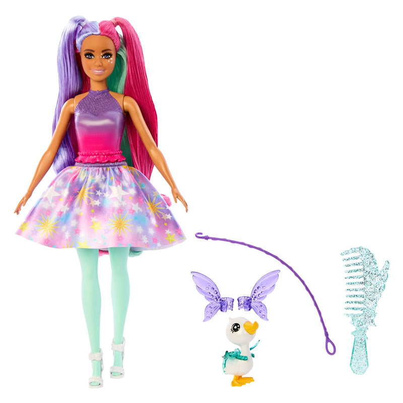 Mattel en Touch vun der Moudebutsch rosa purpurroude Hoer