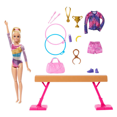 Barbie-Turnpuppen-Spielset – Puppe