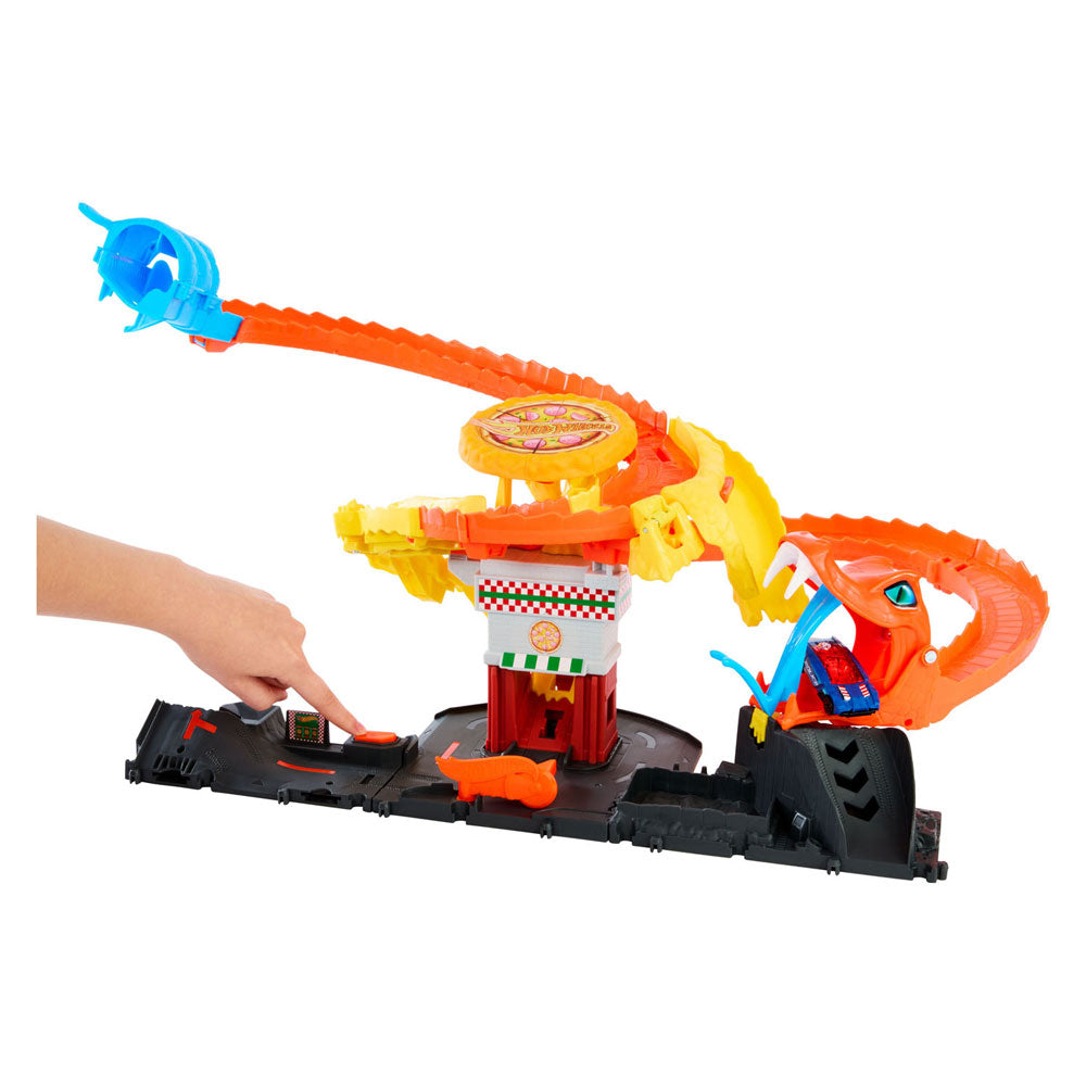 Hot Wheels City Pizza Shop Play Set