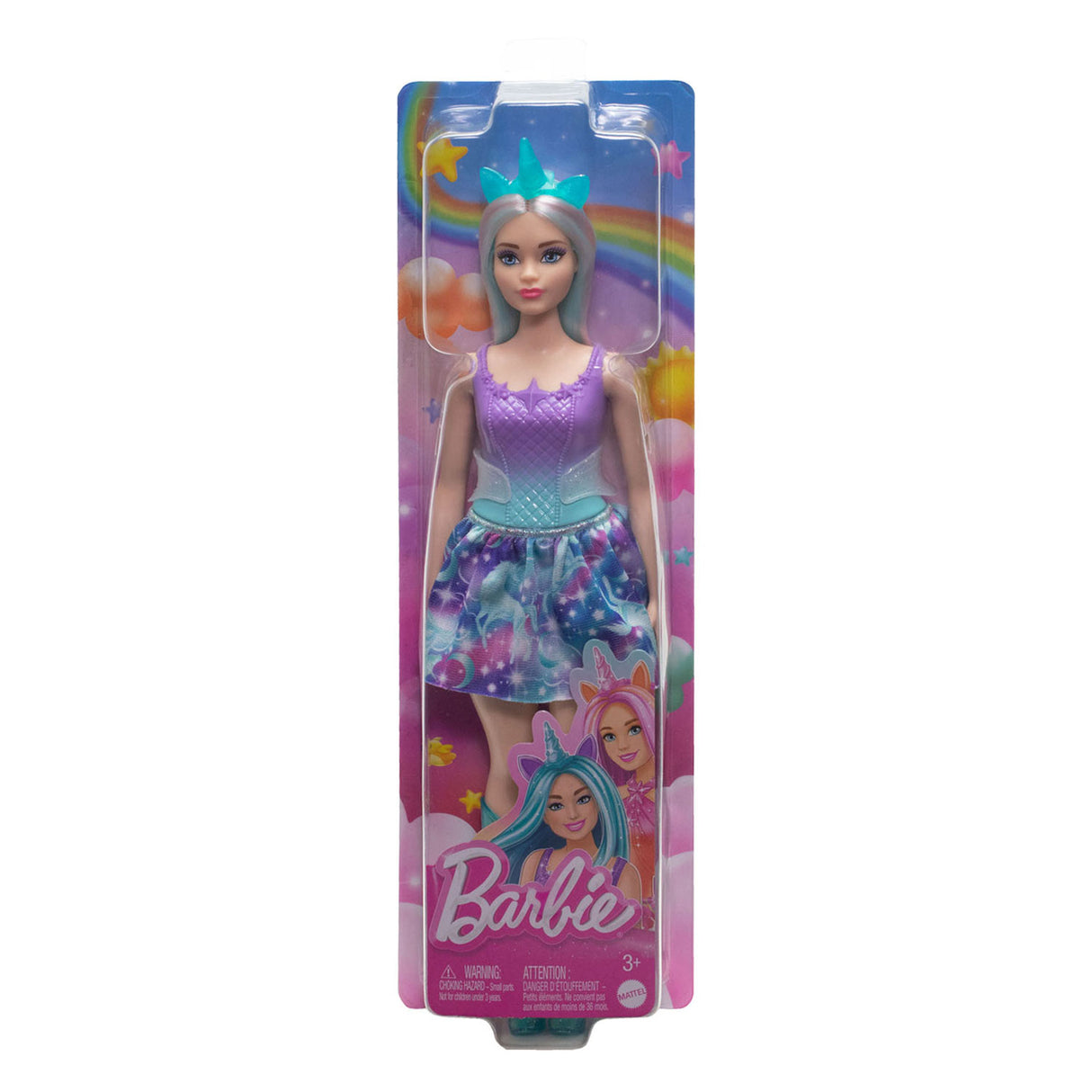 Mattel une touche de bleu de licorne pop