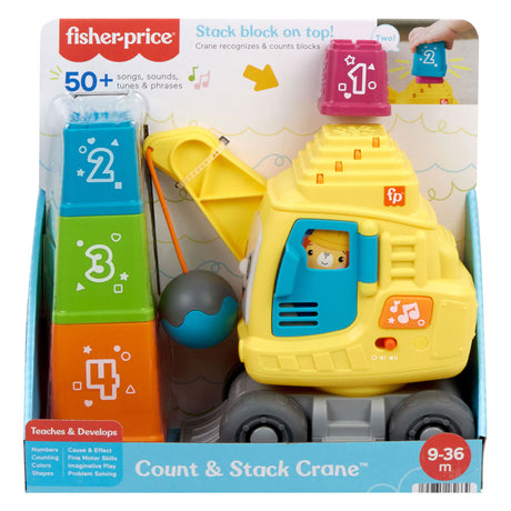Mattel Fisher Price Zähl- und Stapelkran