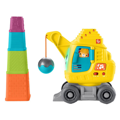 Mattel Fisher Price Zähl- und Stapelkran