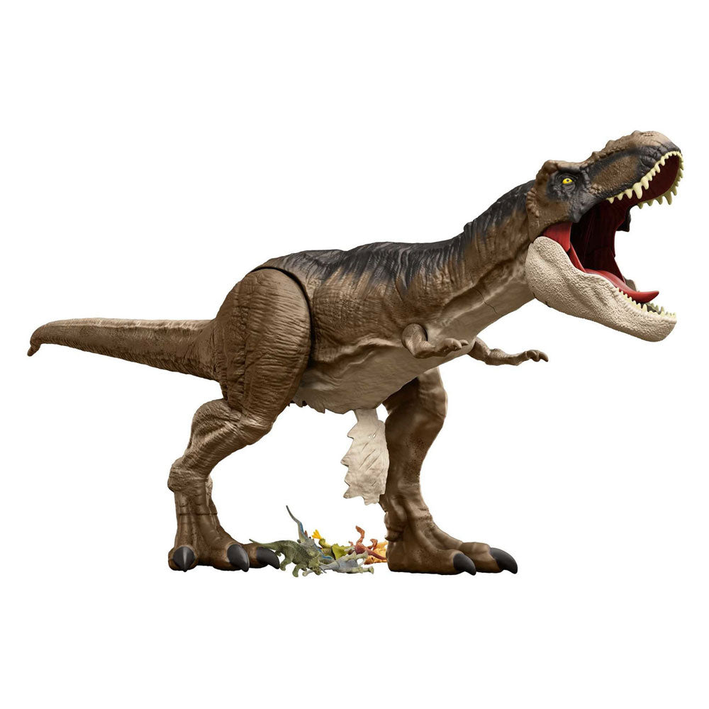 Mattel Jurassic World Dominion Super Colossal T-Rex Dinosaurus hrající postavu