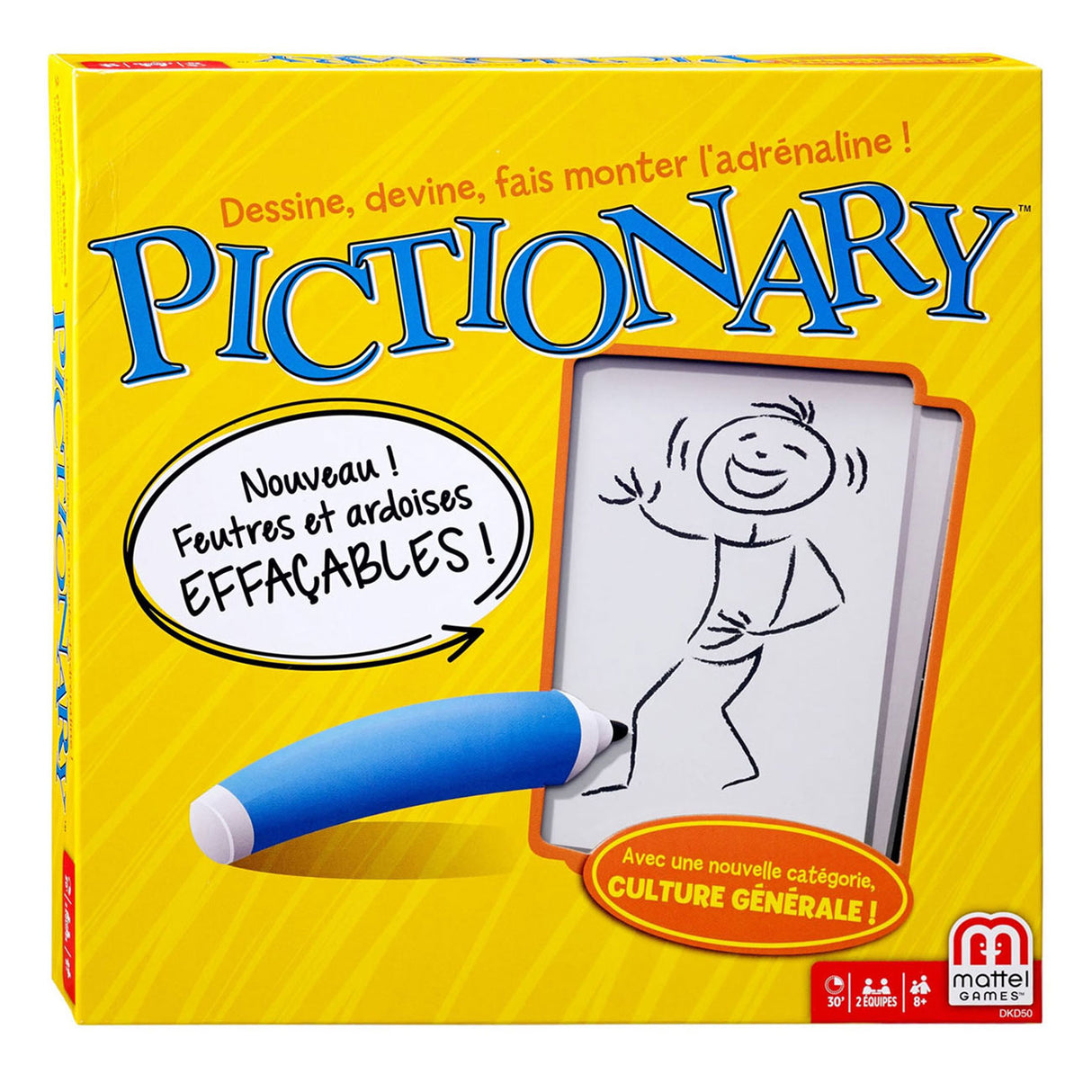 Mattel Pictionay Brettspiel (Französisch)