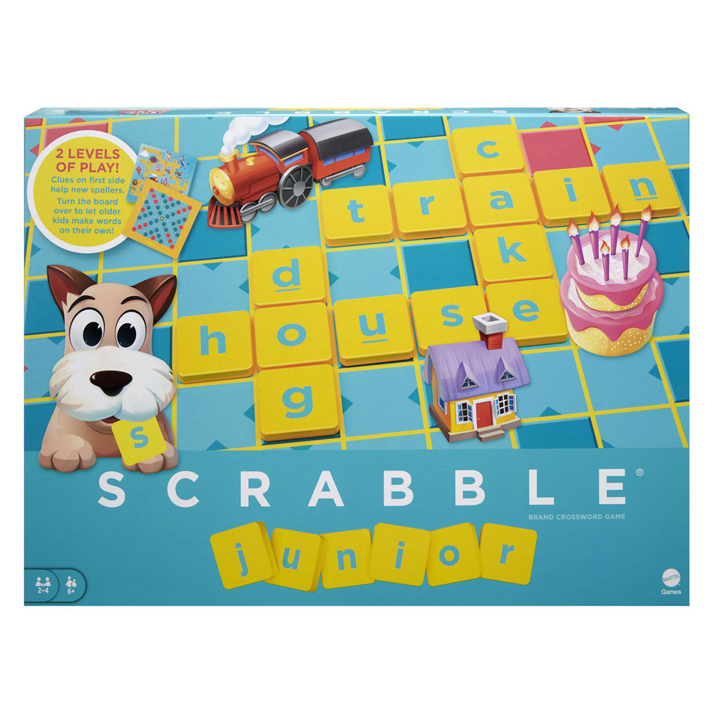 Mattel Junior Scrabble Brettspiel (Französisch)