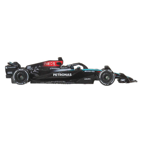 Hot Wheels Premium Metall-Formel-1-Sammelspielzeug-Rennwagen – George Russell Mercedes-Benz