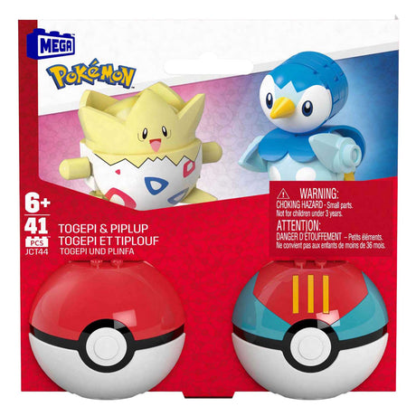 Pokemon Mega 2er-Pack Piplup und Togepi