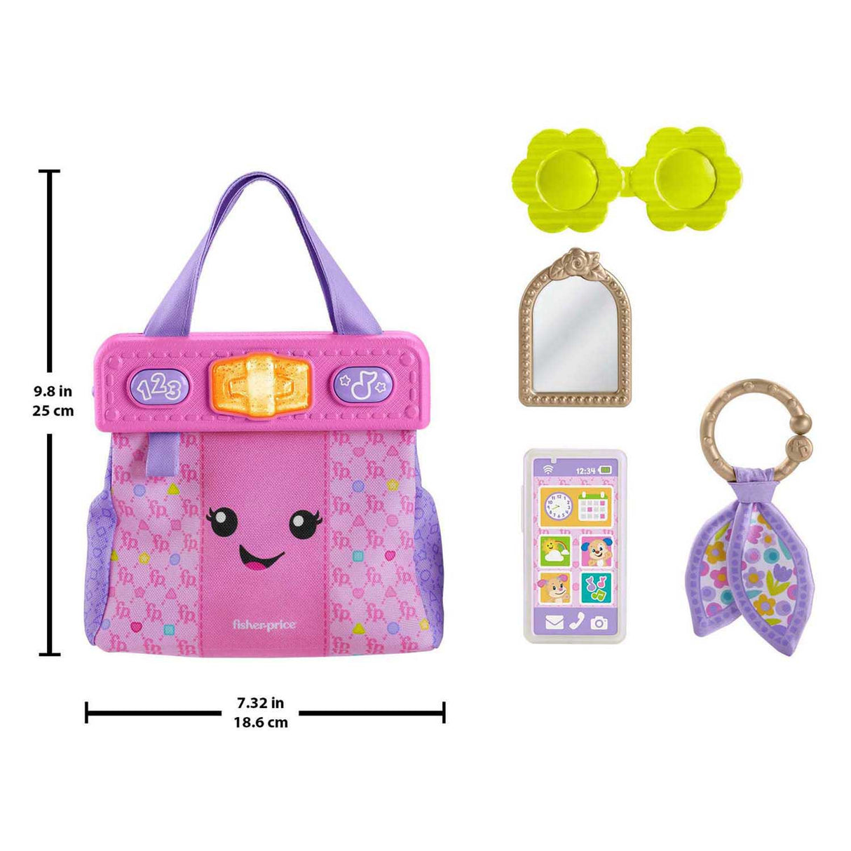 Fisher-Price-Lernspaß-Entdeckungstasche für unterwegs