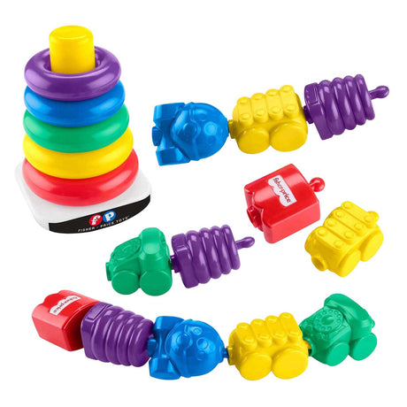 Mattel Fisher Price Stapelturm und Klickperlen