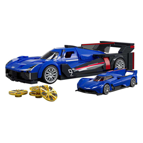 Hot Wheels Brick Shop Speed ​​Series Cadillac 1:32 Bauset – 236 Teile.