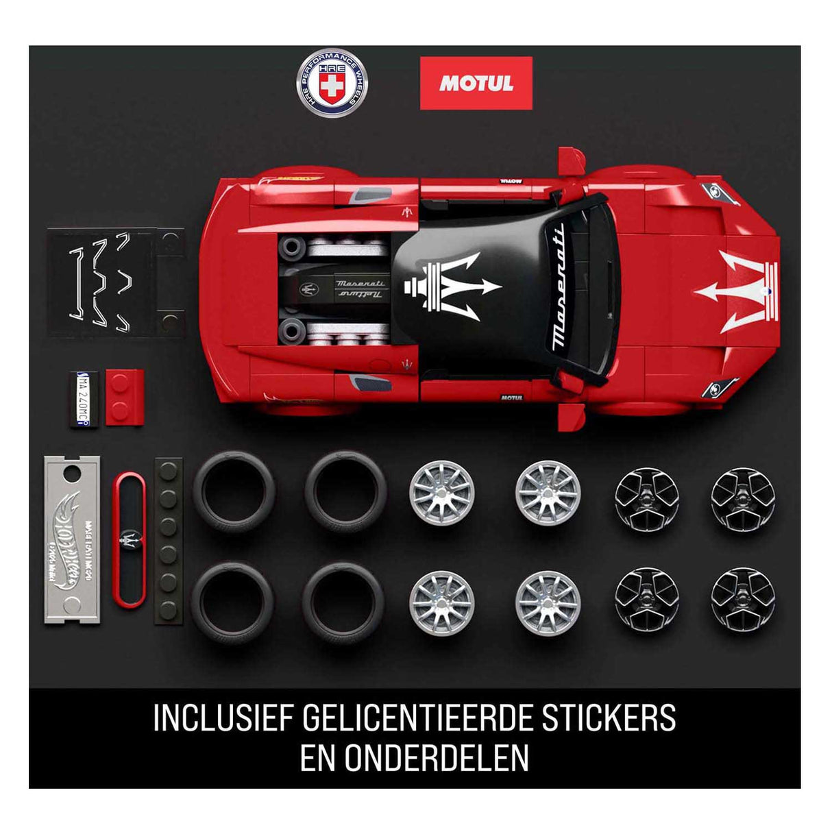 Hot Wheels Speed ​​Series Maserati 1:32 Bauset – 250 Teile.