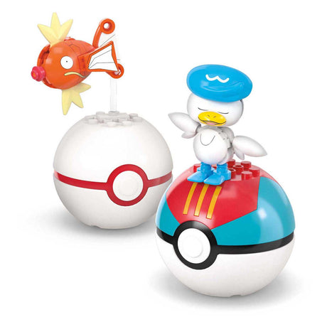 Mattel Mega Construct Pokemon-Bauset – Magikarp, Shellder und Quaxly