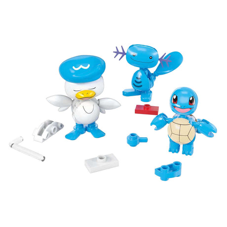 Mattel Mega Construct Pokemon-Bauset – Magikarp, Shellder und Quaxly