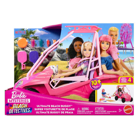 Mattel Barbie Mysteries Beach Detectives Strandbuggy