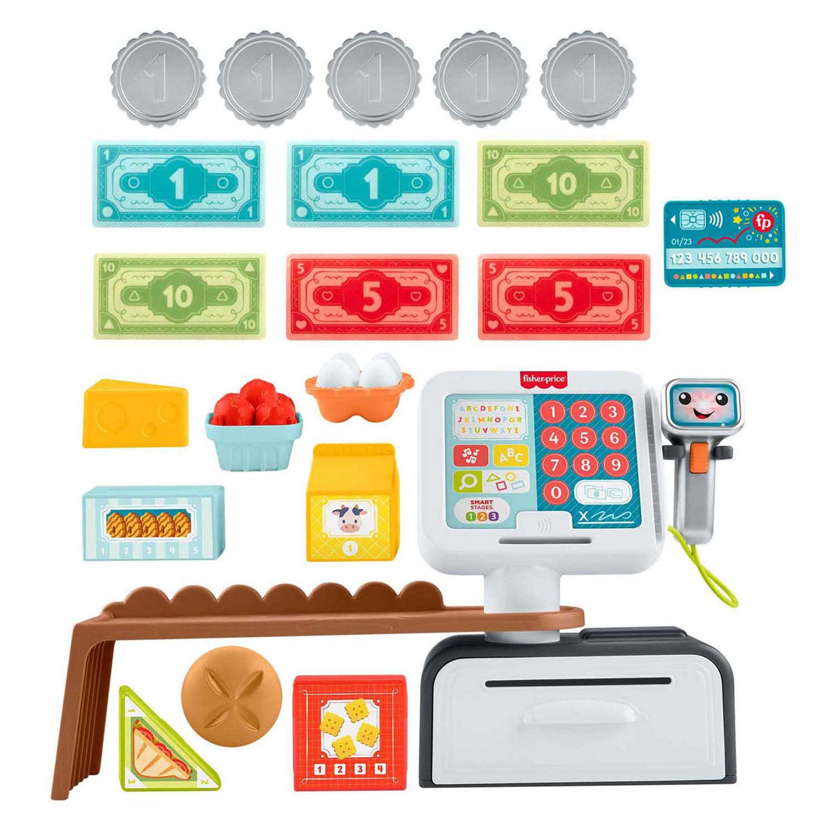 Fisher Price Smile Leder-Registrierkasse