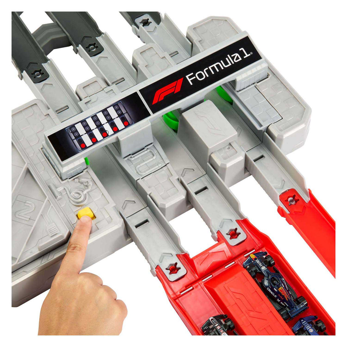 Hot-Wheels-Rennen auf der Formel-1-Grand-Prix-Strecke