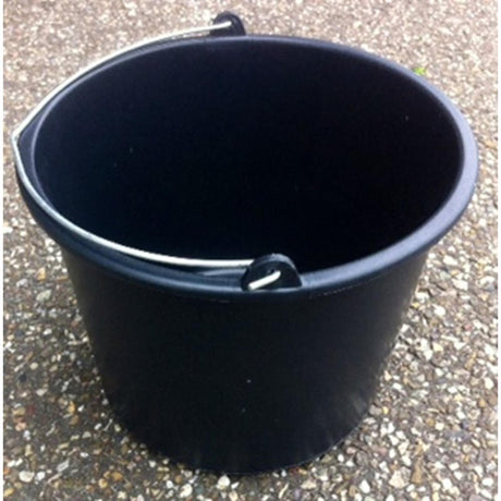Produkte Baueimer Kunststoff schwarz 12l
