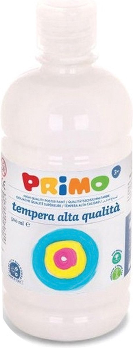 Creativ company plakkaatverf wit | tempera verf | witte poster paint | waterbasis | 500 ml | 1 fles