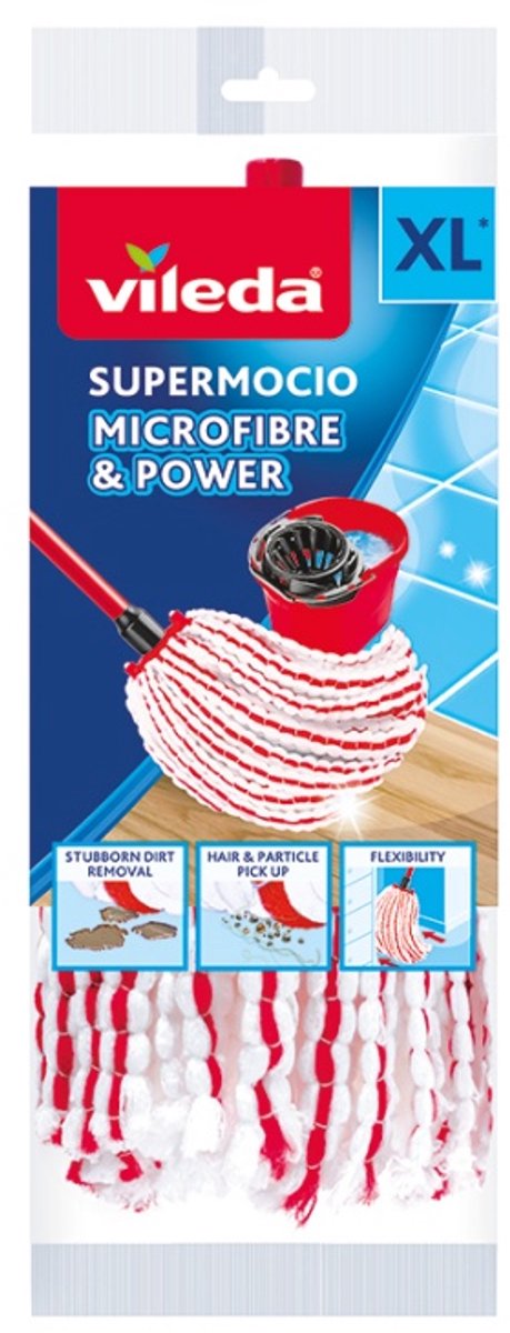 Vileda XL Supermocio Mikrofaser- und Power-Mopp