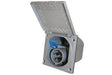 Standard-Line-CEE-Eingangsbox silbergrau