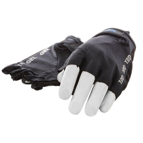 Mirage Lycra Handschuh Größe XL Gel Schwarzer Kurzfinger auf Karte