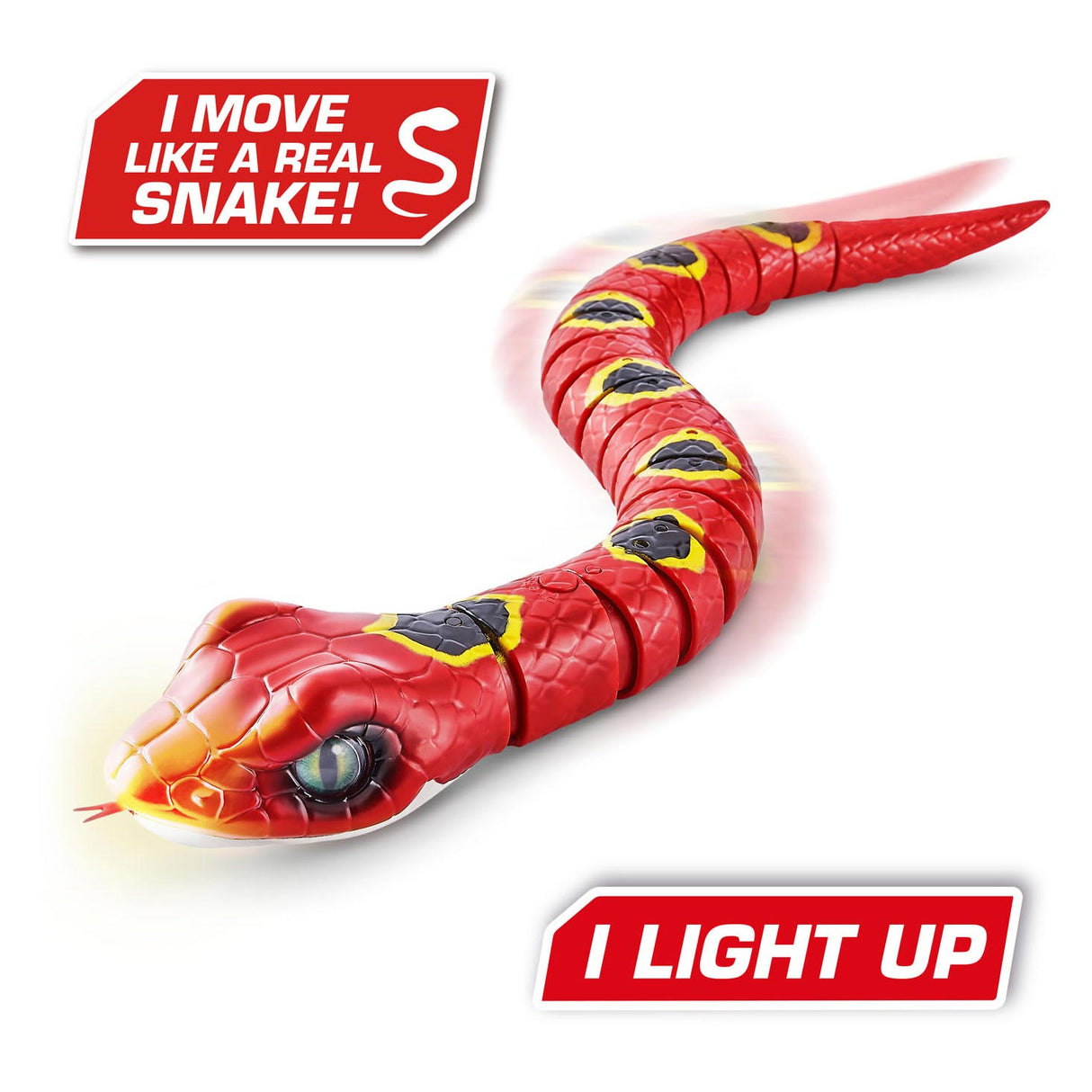 Zuru Robo Alive Snake robótico - rojo