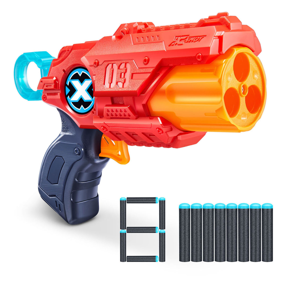 Zuru X-Shot Dart Pistool mit 8 Pfeilen