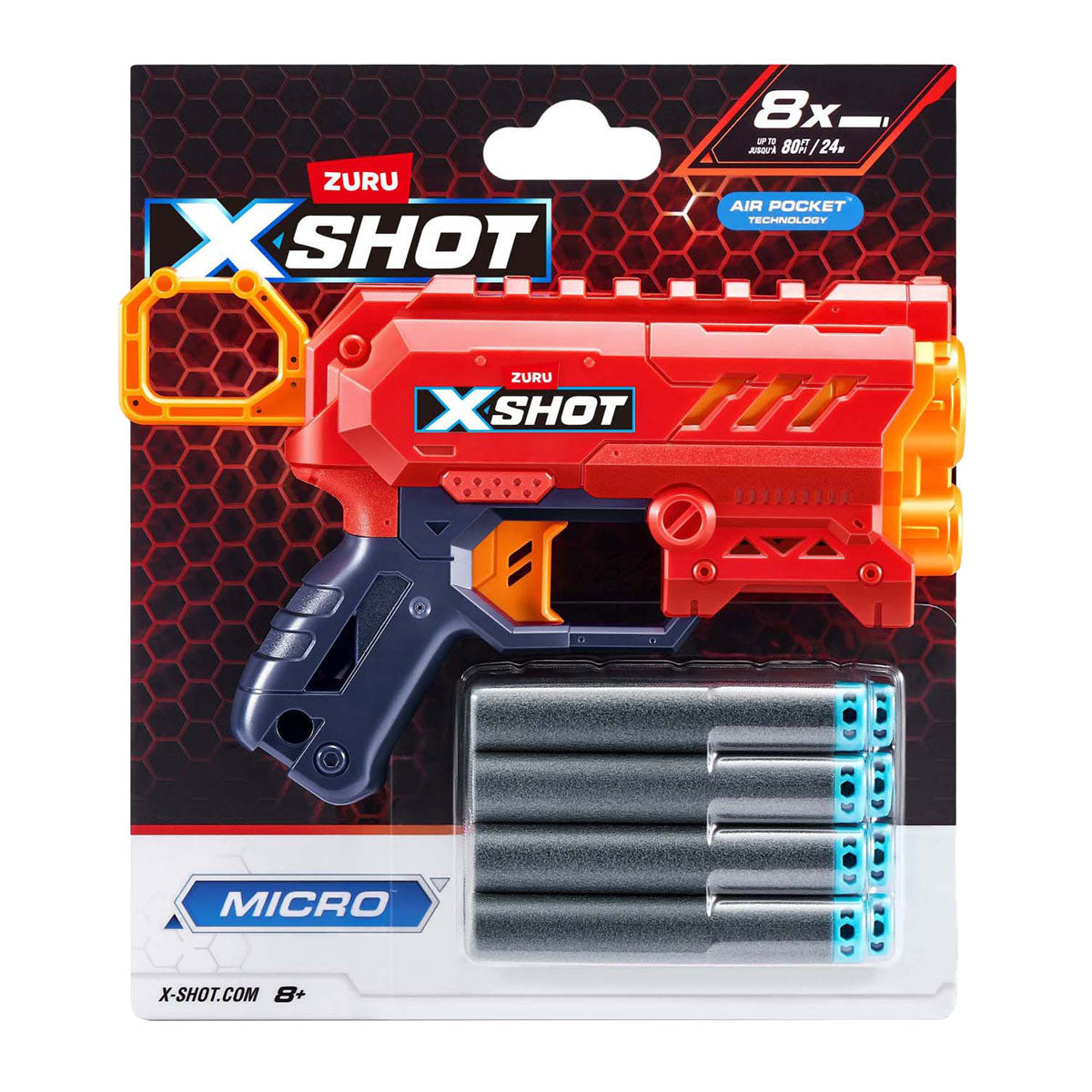 Zuru x-shot micro 2.0 - inkl. 8 Pfeile