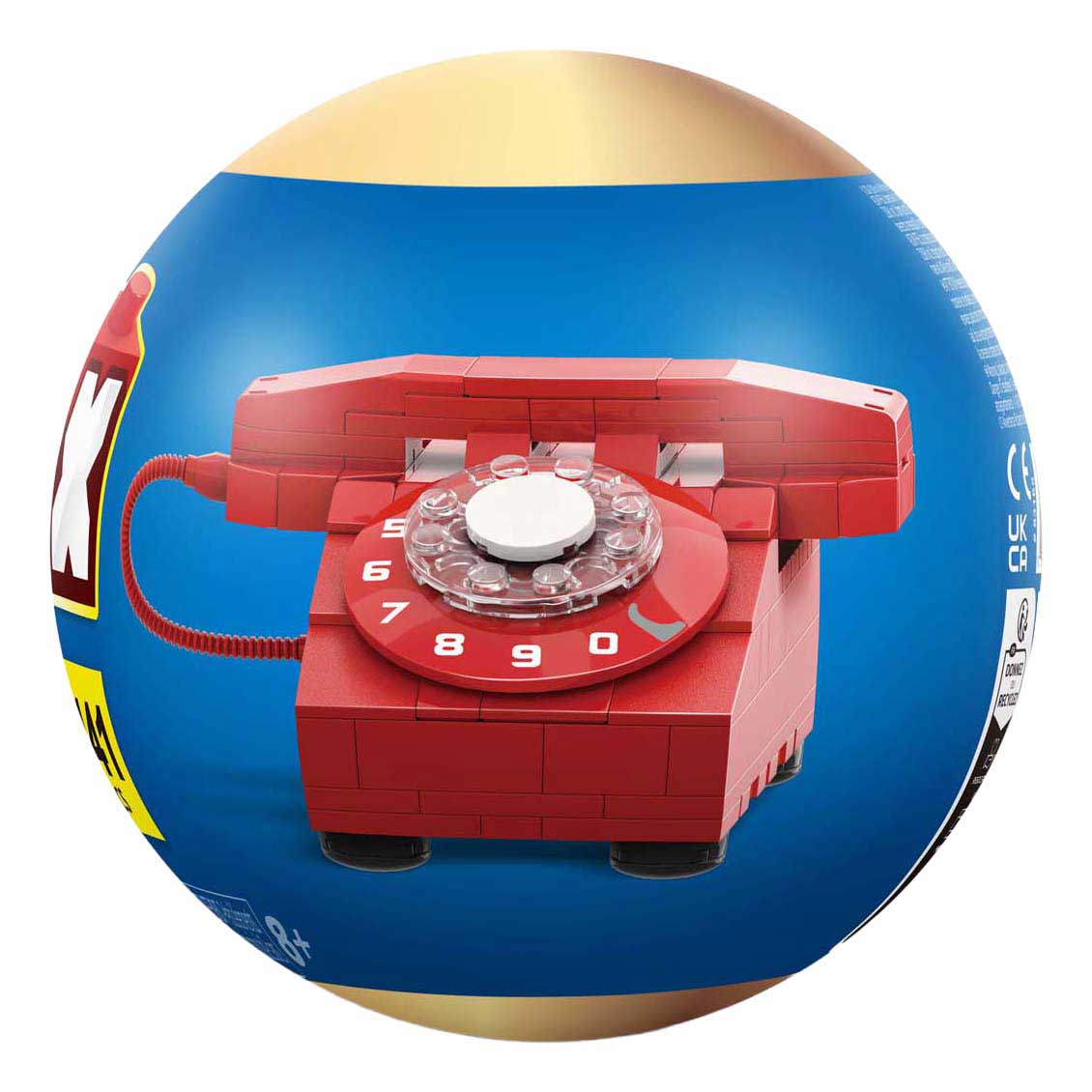 Zuru Max Premium Retro-Telefonbauset in Überraschungskugel – 141-tlg.