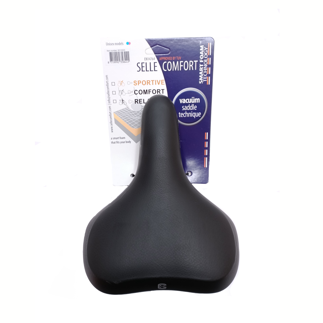 SELLE SELLA SELLA COMFOFFITTO PURA CON TECNOLOGIA FOAM. nero, senza cappio