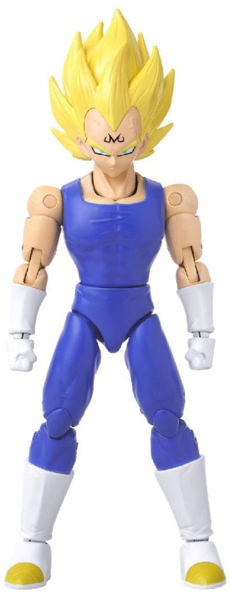 Bandai - dragon ball z - dragon stars 17 cm action figure - majin vegeta - officieel gelicenseerde dragon ball - majin vegeta action figure - kinderspeelgoed 4+ - 40731