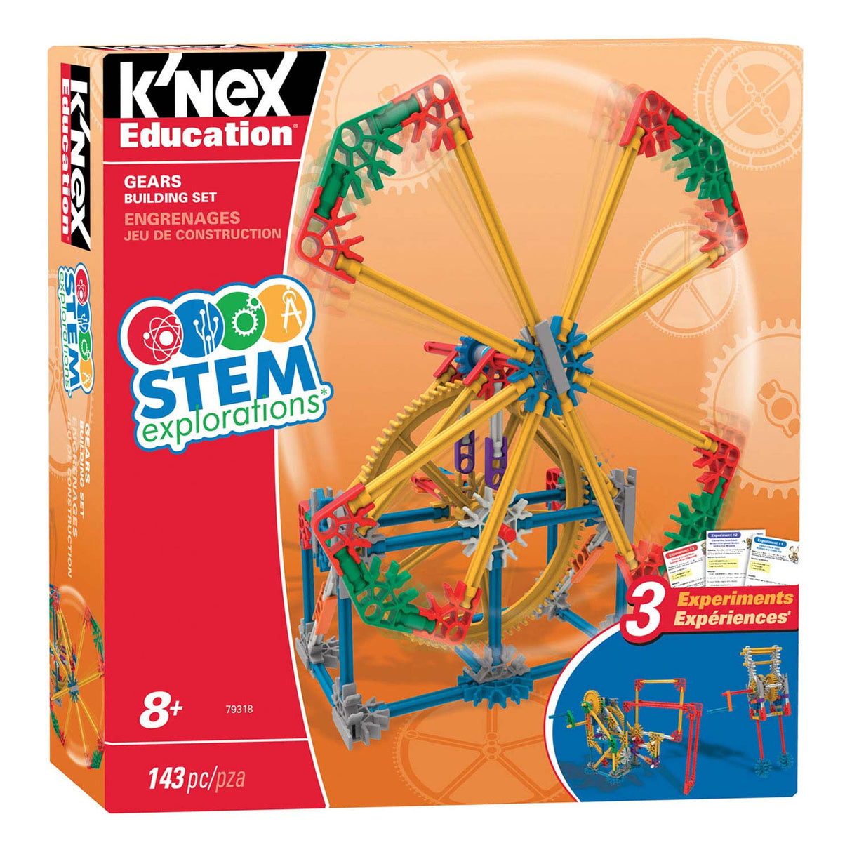 K'nex S.T.E.M. Utforskningar: Gears Building Set