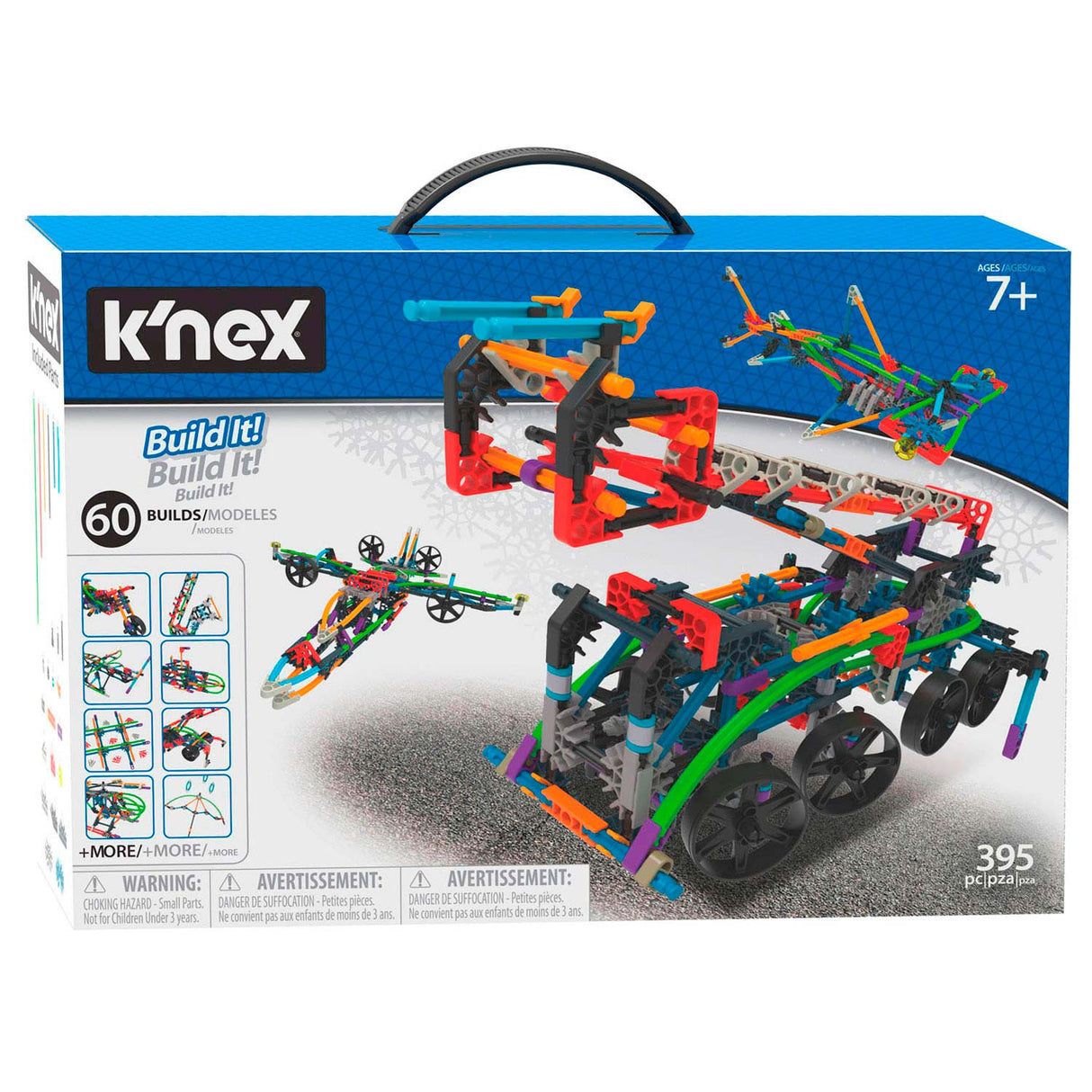 K'nex Construction Set 60 modèles, 395dlg.