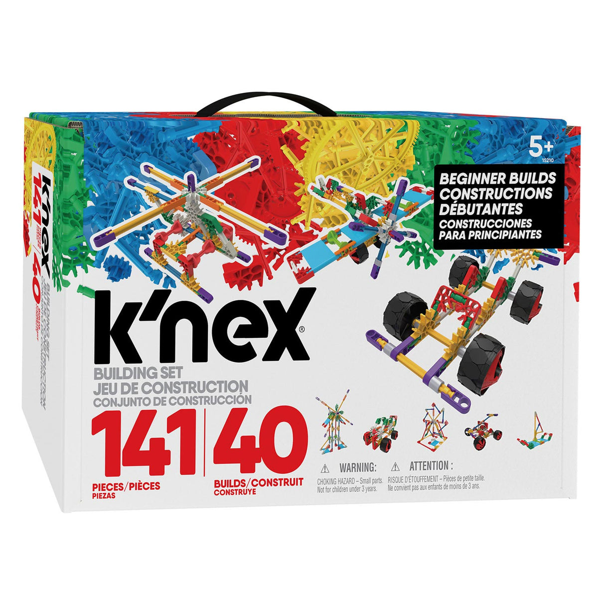 K'nex Classics Beginner 40 Models Bouwset, 141dlg.