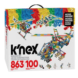 K'Nex Bouwset 100 modelov, 863dlg.