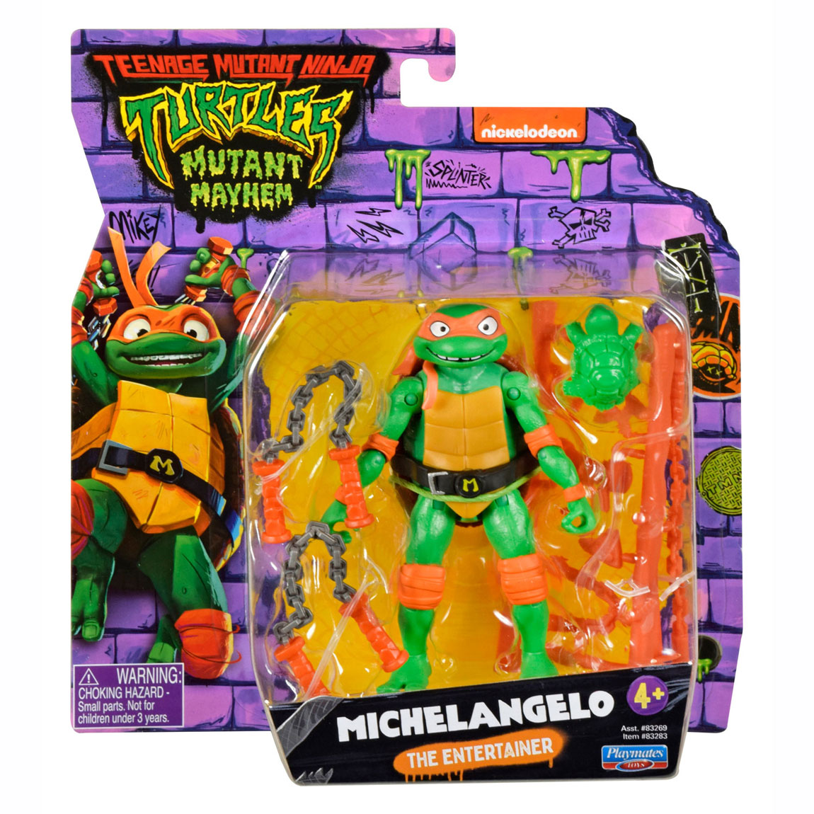 Boti Teenage Mutant Ninja Turtles Speel Figure Michelangelo The Artiste